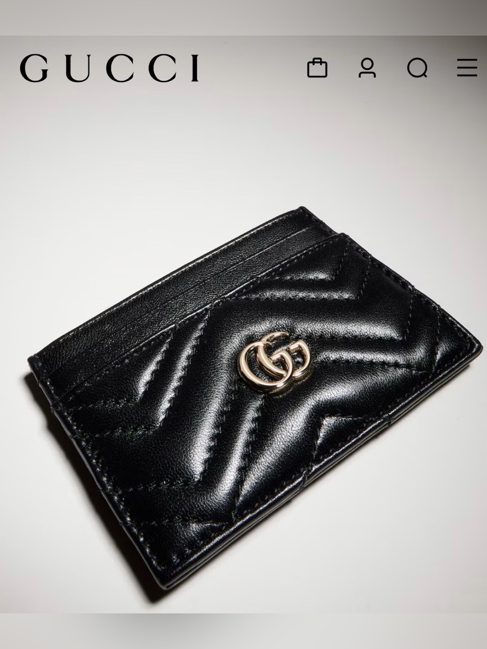 Gucci Marmont card case